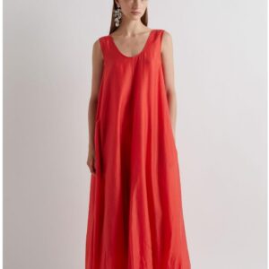 vestido largo sin mangas